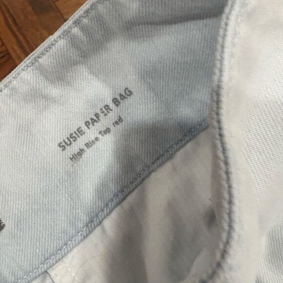 DL1961 Susie Paper Bag High Rise Jeans Size 27 - Picture 7 of 14